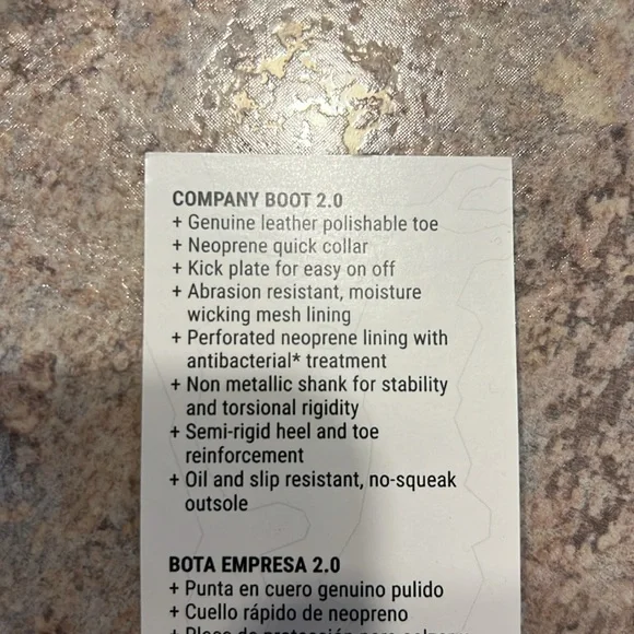 NIB NEW Mens Size 9 5.11 Black Leather Work Boots - Picture 8 of 9